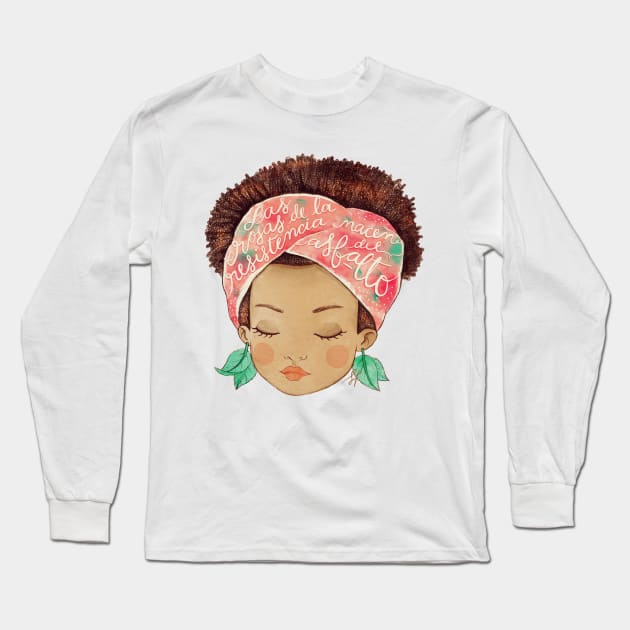 roses of resistance Long Sleeve T-Shirt by solfortuny